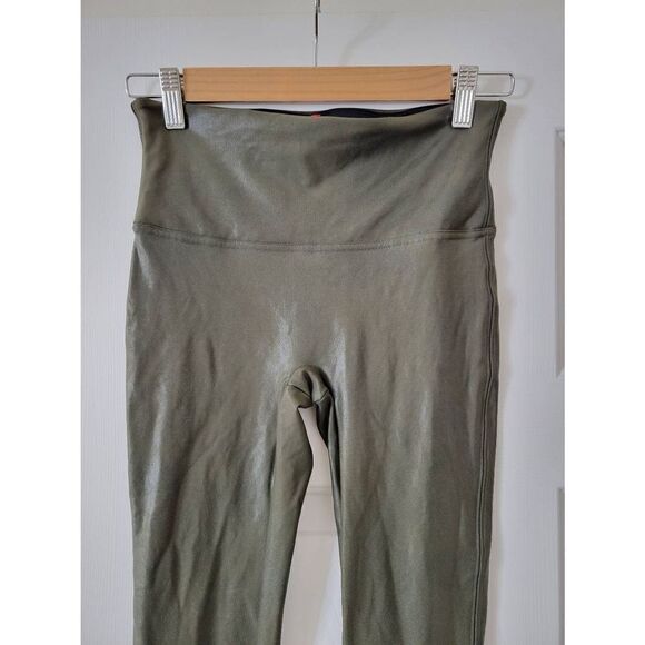 Spanx Faux Leather olive M - Picture 6 of 11